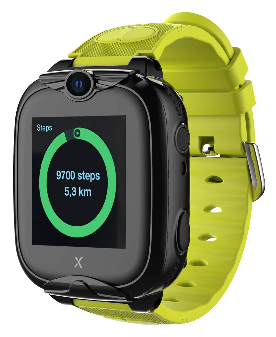 XPLORA XGO 2 – Orologio mobile per bambini (4G) - Chiamate, messaggi, modalità scuola, GPS, funzione SOS, fotocamera, torcia e contapassi – Inclusi 2 anni di garanzia (VERDE)