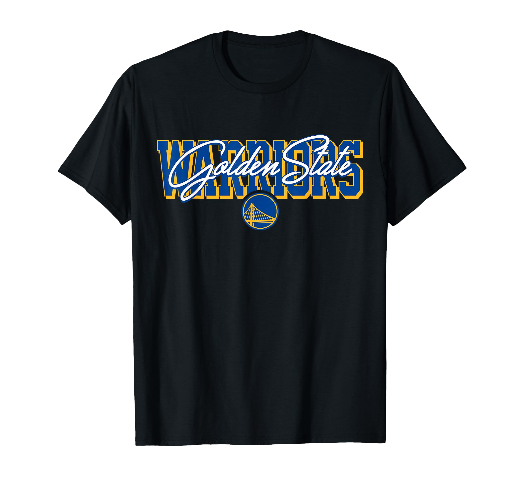 NBA - Golden State Warriors Blockletter Script T-Shirt