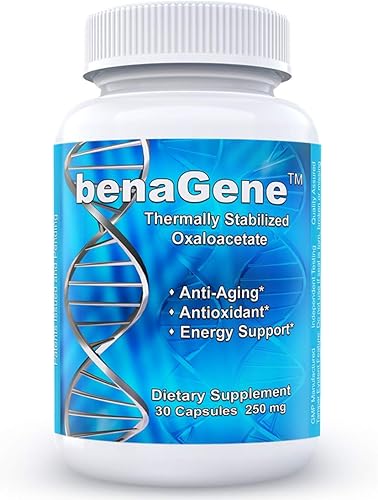 Benagene - Suplemento antienvejecimiento de oxaloacetato estabilizado térmicamente Benagene - Suplemento antienvejecimiento de oxaloacetato estabilizado térmicamente