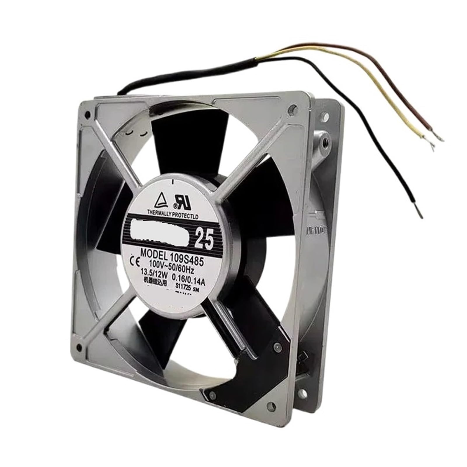 ELZNSQQK 109S485 AC 100V 0.16/0.14A 12025 120 * 120 * 25mm Cooling fan