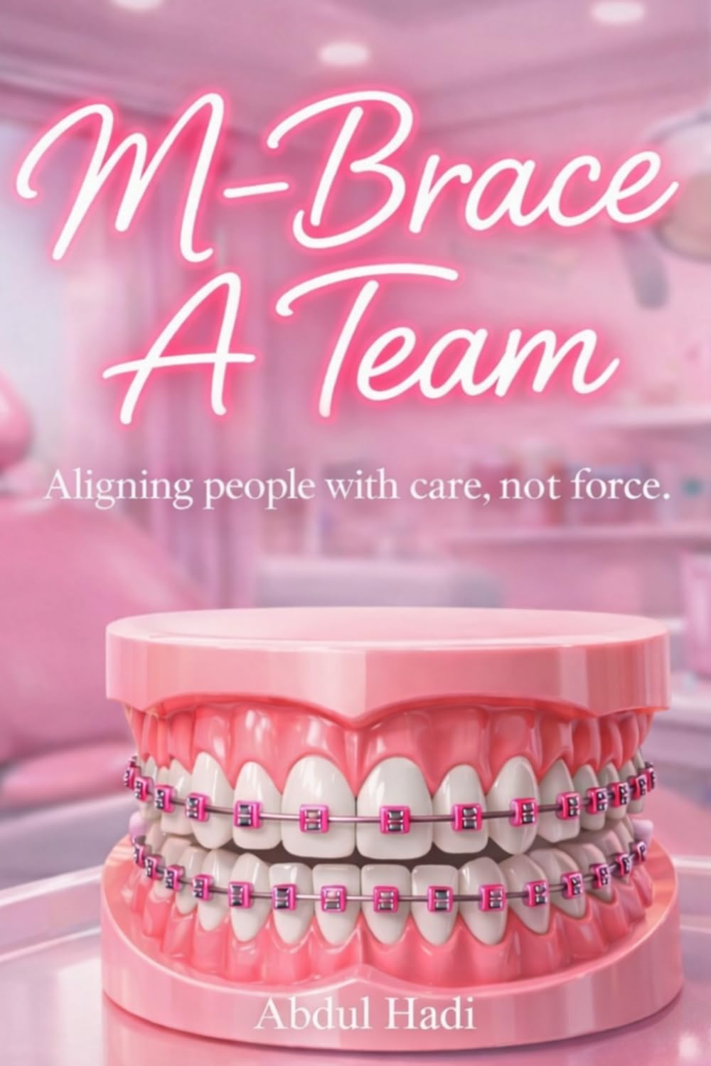 M-Brace A Team : Aligning people with care not force: Black and white version