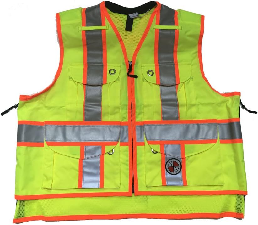 Summer Safety Vest Yellow Large