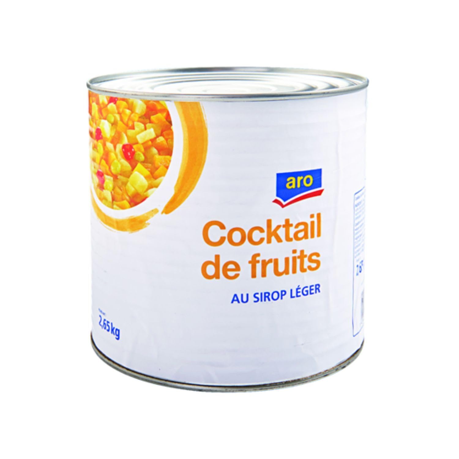 aro Cocktail 4 fruits au sirop léger boîte 5/1