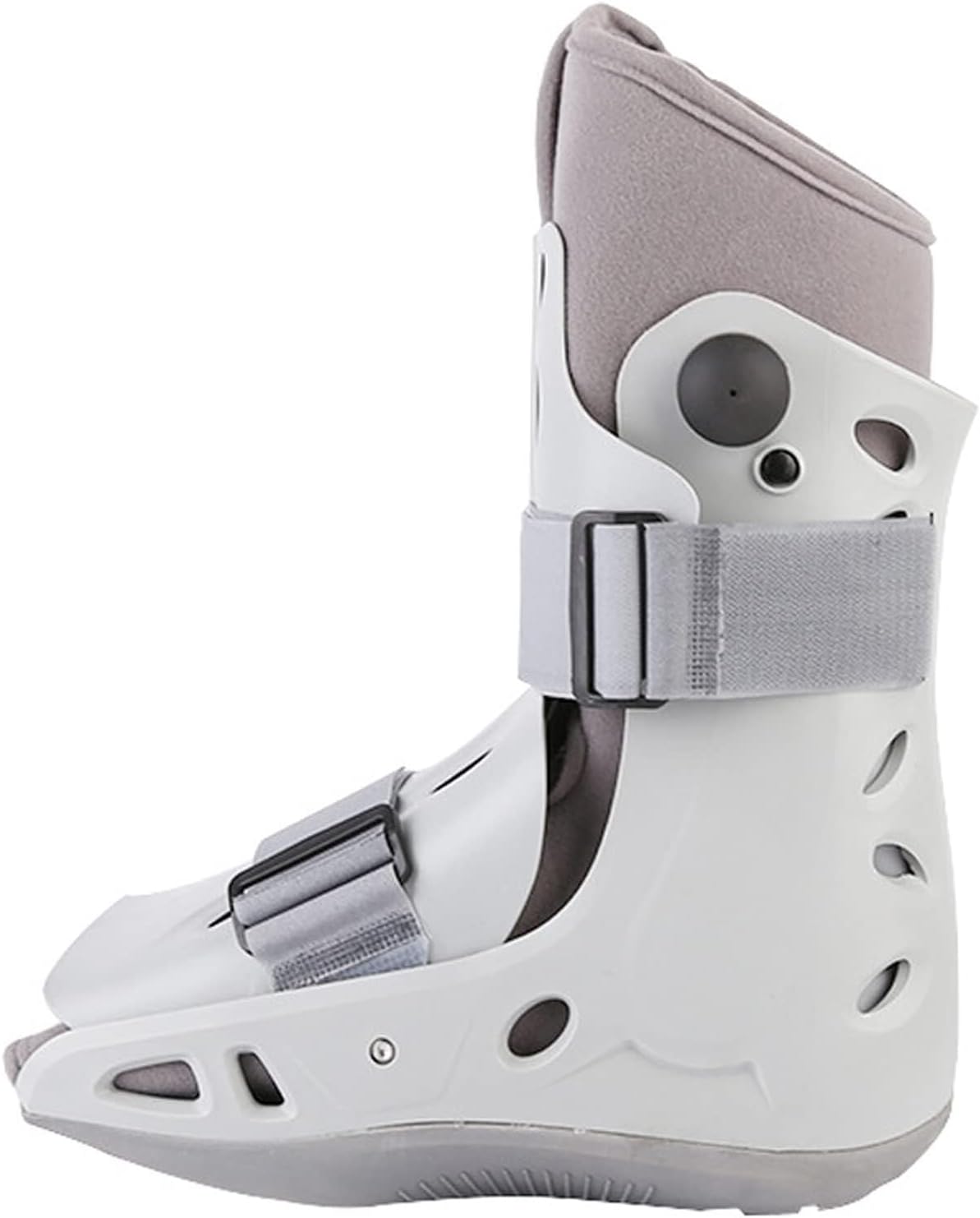 Fracture walking breathable orthosis boot breathable orthosis with support plantar splint brace for ankle and foot injury surgery(Large)