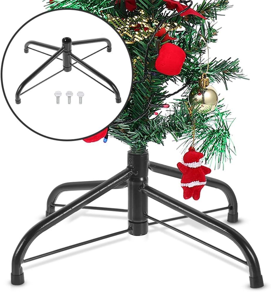 Ciieeo 2pcs Christmas Tree Stand Base for Holiday Decorations Support Pedestal for Artificial Trees Easy to Install Stable Design for Festive Atmosphere