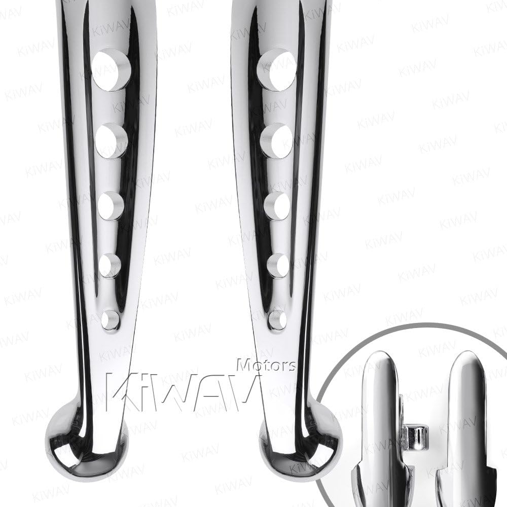 KiWAV Hand Control Brake Clutch Lever Chrome 5-Hole Compatible for Harley '14-'16 FLHR & FLHRC & '08-'13 Touring & Trike