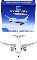 Vista 3 de EcoGrowth Modelo aviones Allegiant modelo avión avión avión modelo avión avión modelo para colección y regalos