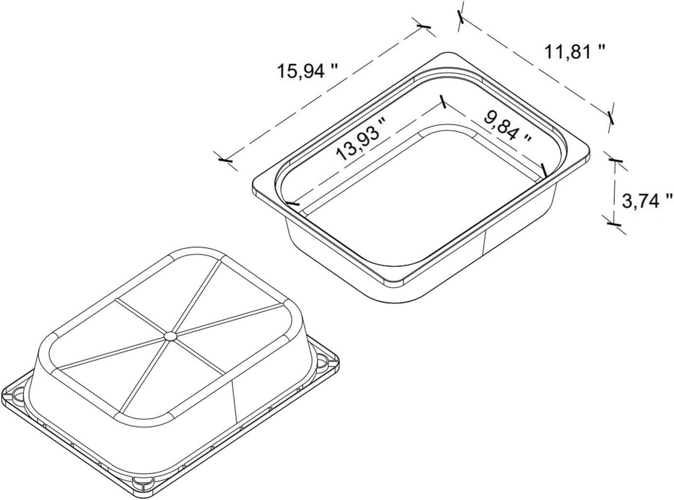 Comfyt Modern Rustic Brown Medium Desk with 5 Drawers, Space-Saving, Multi-Functional, Perfect for Home Office, Study, Gaming, Crafting