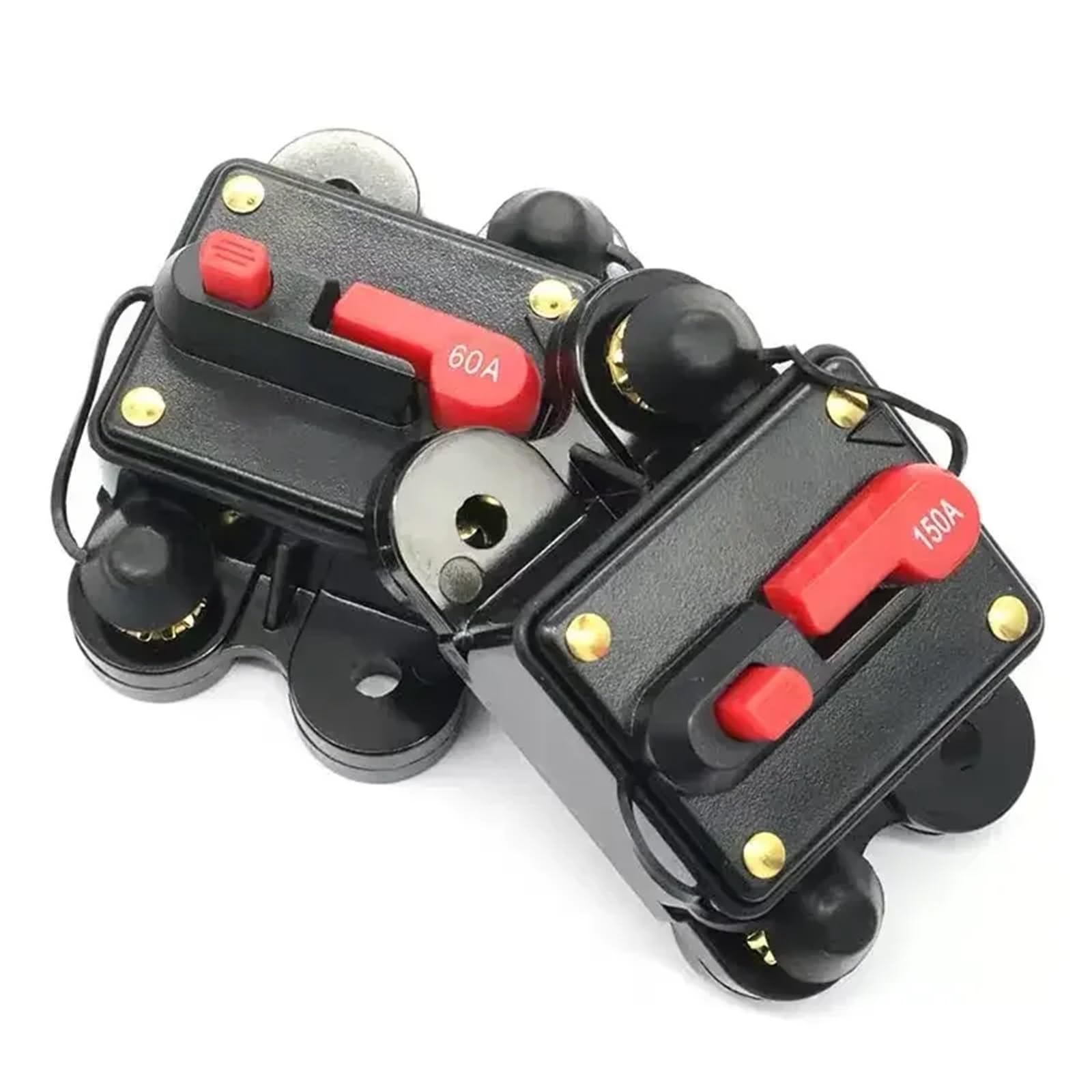 Wyłącznik automatyczny 12V 24 48 V DC 20A 30A 50A 60A 80A 100A 150A 200A 250A 300A Bezpiecznik resetowalny audio do samochodów ciężarowych Ochrona napięcia(250A)