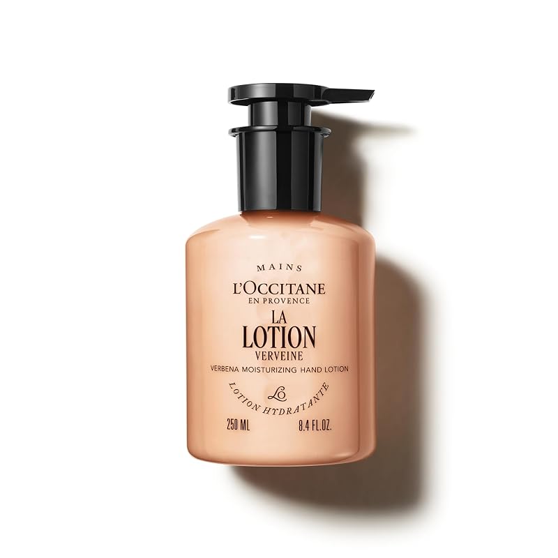 L'OCCITANE Loção Extra Suave para Mãos e Corpo com Manteiga de Karité e Verbena, 300 mL