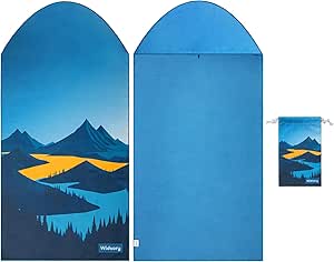 1-Pack Car Seat Towel Cover With Hood – Quick Dry, Sweatproof, Non - View #6