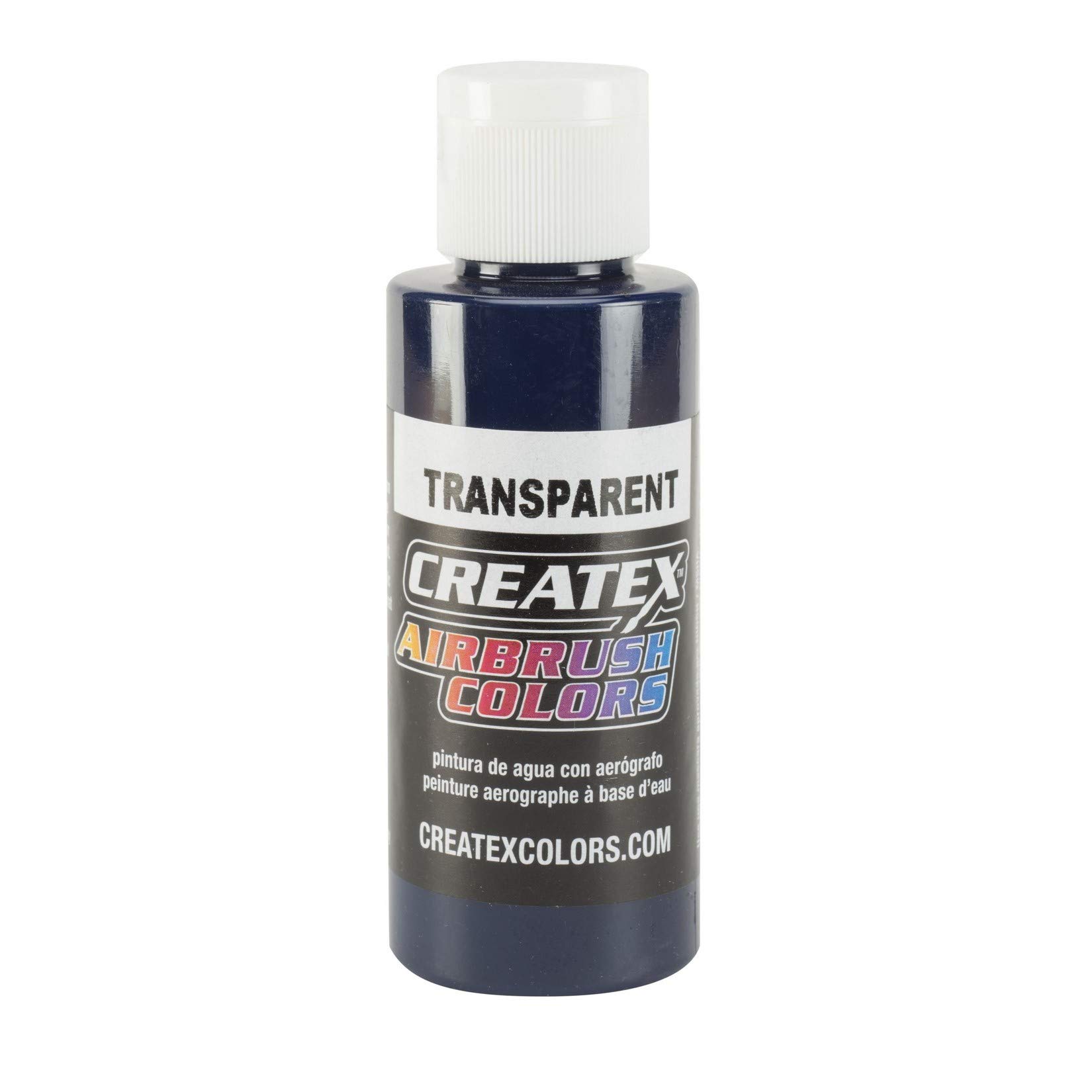 Createx Airbrush Colors 4 oz. transparent deep blue 5108