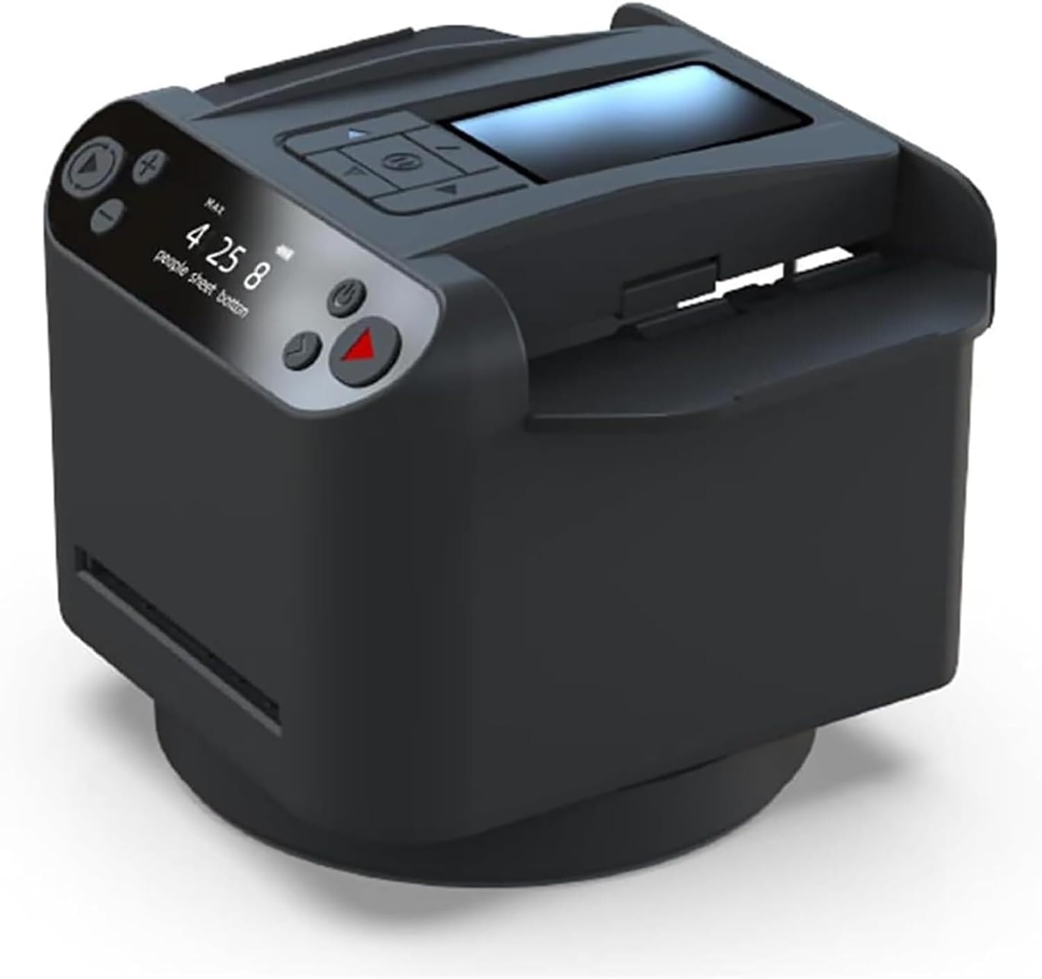 Automatic Card Shuffler and Card Dealer Machine, 360° Rotating Card Dealer, Casino Playing Card Table Accessories, Reduces The Risk Of Cheating, Multiple Card Dealing Modes for Poker, UNO, Blackjack..