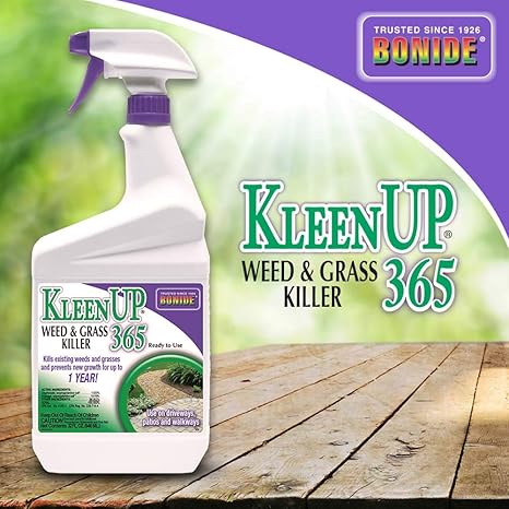 Amazon Com Bonide Bnd730 Kleenup 365 Weed Grass Killer Ready To Use Outdoor Non Selective Weed Grass Control Herbicide 32 Oz Patio Lawn Garden