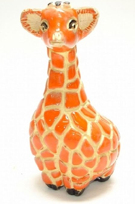 Amazon リンコナダ キリン子供 99 陶器 動物 置物 キリン 麒麟 リンコナダ 置物 オブジェ