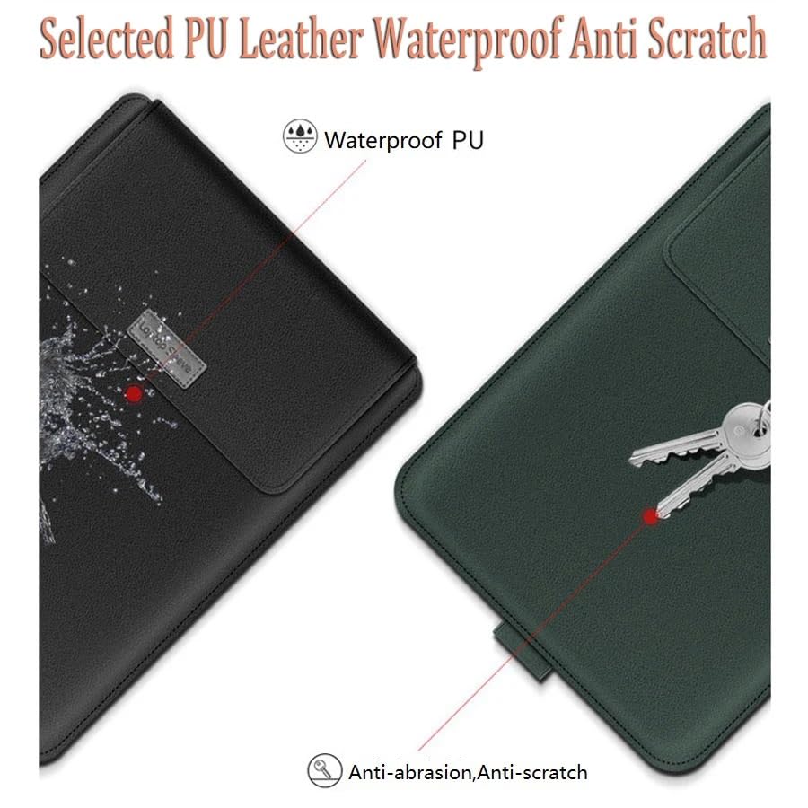 Custodia da viaggio for notebook antiacqua in PU adatta for Samsung Galaxy Book 4 5 Pro 360 14 15.6 16 Borsa for laptop Custodia con custodia a vibrazione