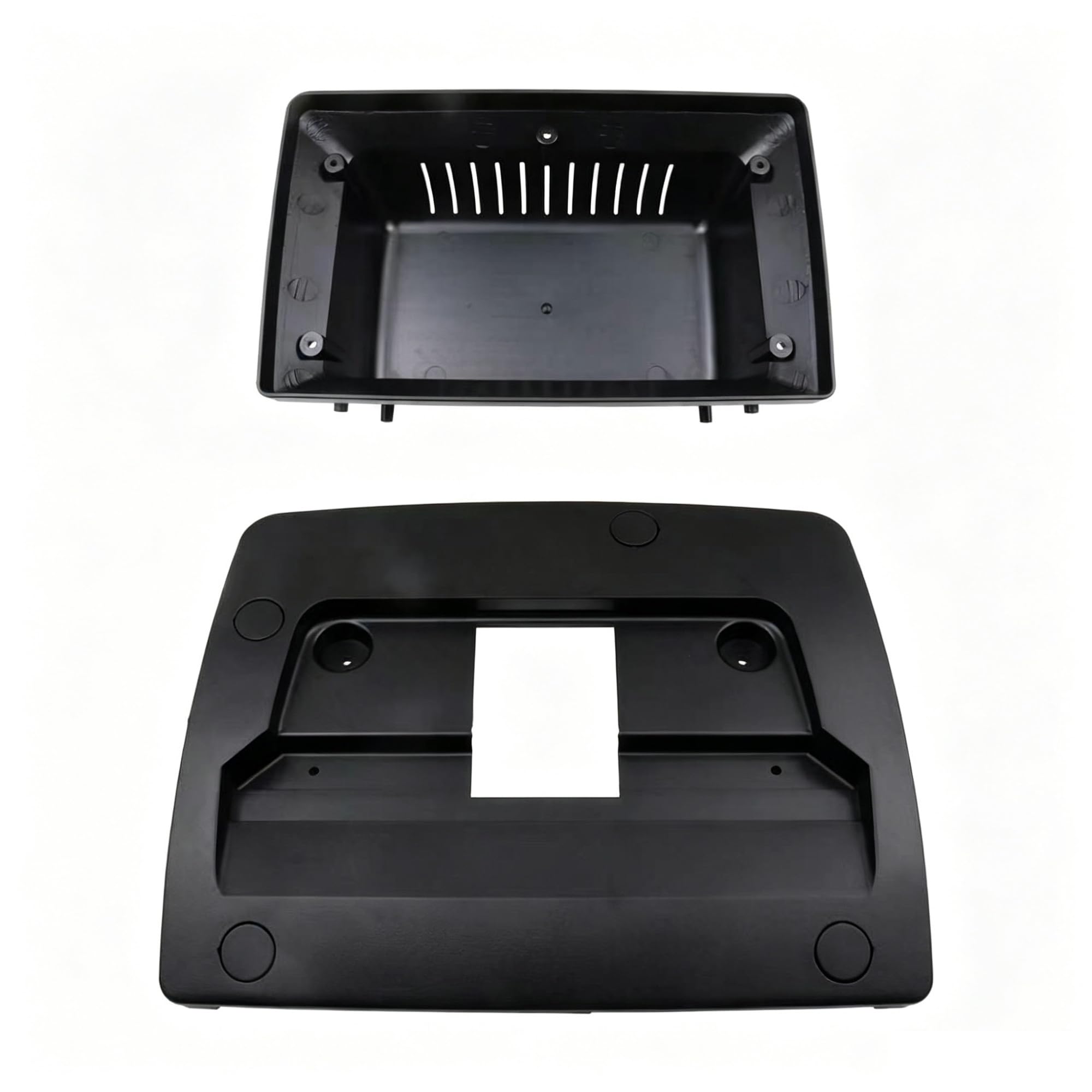 Marco Radio Kit Instalación Tablero Radio Fascia 9 Pulgadas, Marco GPS, Reproductor DVD, Reacondicionamiento Bisel Frontal para Volvo para XC90 2002-2014 Kit Montage Autoradio