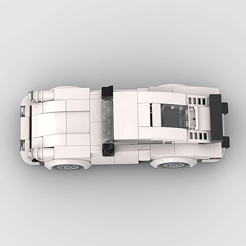 Miniatura 5 de Juego de bloques de construcción de autos deportivos de carreras de velocidades, ideas coleccionables de ladrillos de construcción, regalo de