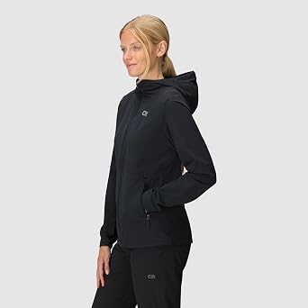 Outdoor Research Women's Ferrosi Hoodie | Wind & Water Resistant, Zippered Pockets, Adjustable Hood, Standard Fit