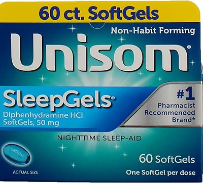 Unisom SleepGels - 60 ct, Pack of 3