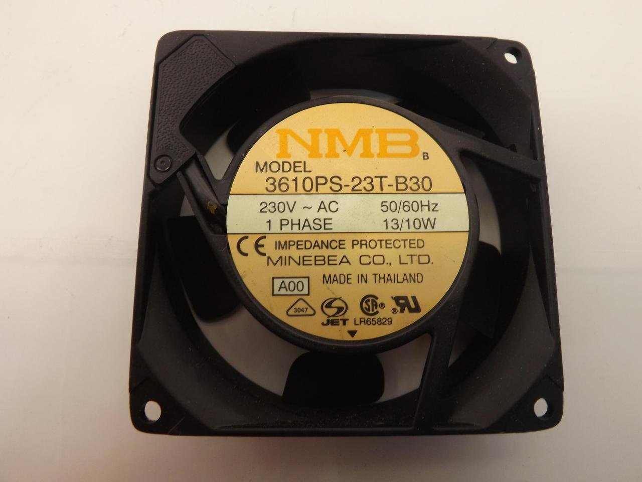 3610PS-23T-B30 Axialventilateur 230 V/AC 54 m³/h (L x B x H) 92 x 92 x 25mm