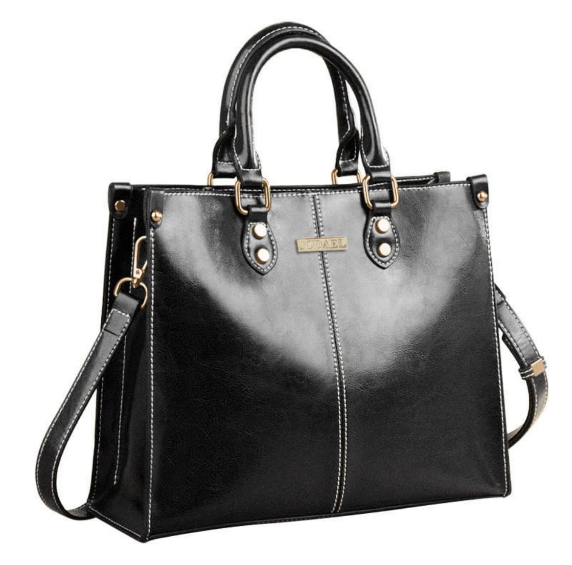 Bolsos de piel auténtica para mujer, bolso de hombro, bolso cruzado, para el trabajo, escuela, negocios, viajes, regalos para mujeres, gran capacidad, con cremallera, correas ajustables y