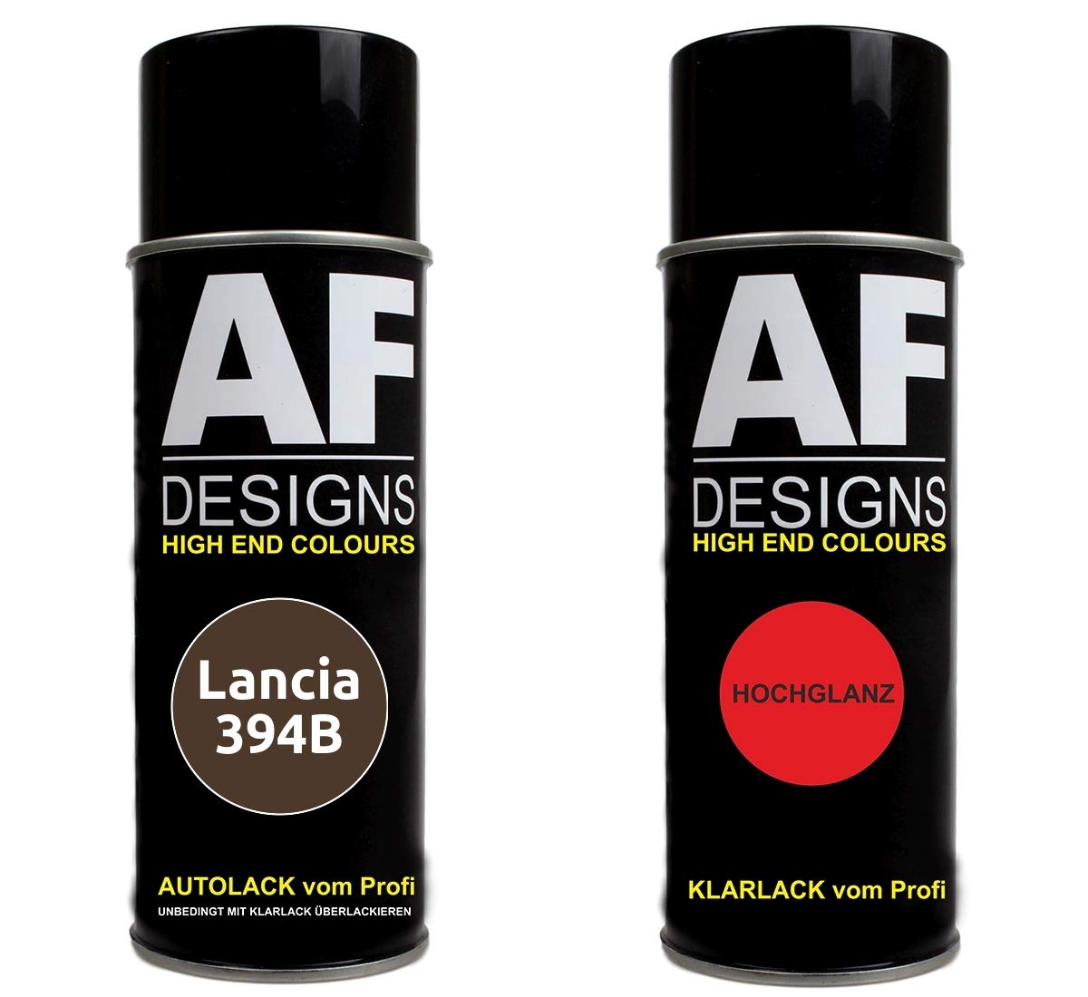 Alex Flittner Designs Set Aerosol Peinture De Base Voiture Compatible AvecLancia 376 Verde Muschio Metallic Vernis Bombe Vaporisateur 400ml