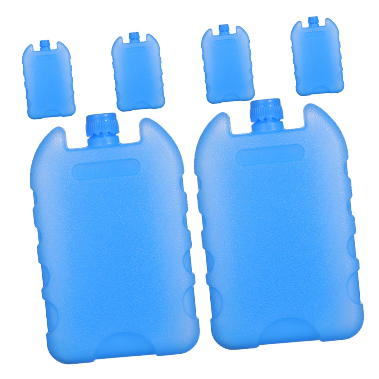 BESPORTBLE Lot De 5 Packs De Glace Réutilisables en Caoutchouc Sûr pour Le Transport Restaurant (6 Pièces X 5)