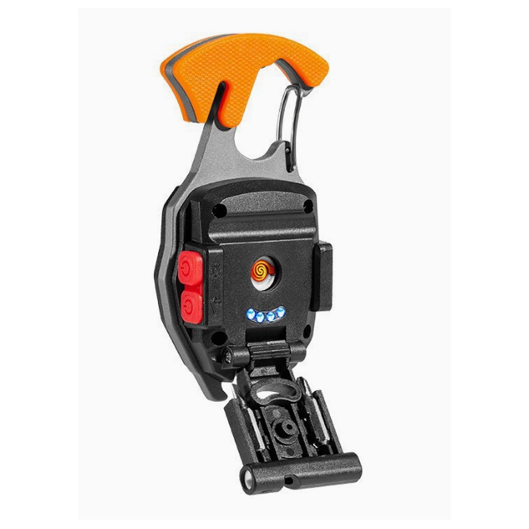 5 llaveros portátiles para exteriores, luz COB recargable, multifuncional, impermeable, abrebotellas y destornilladores