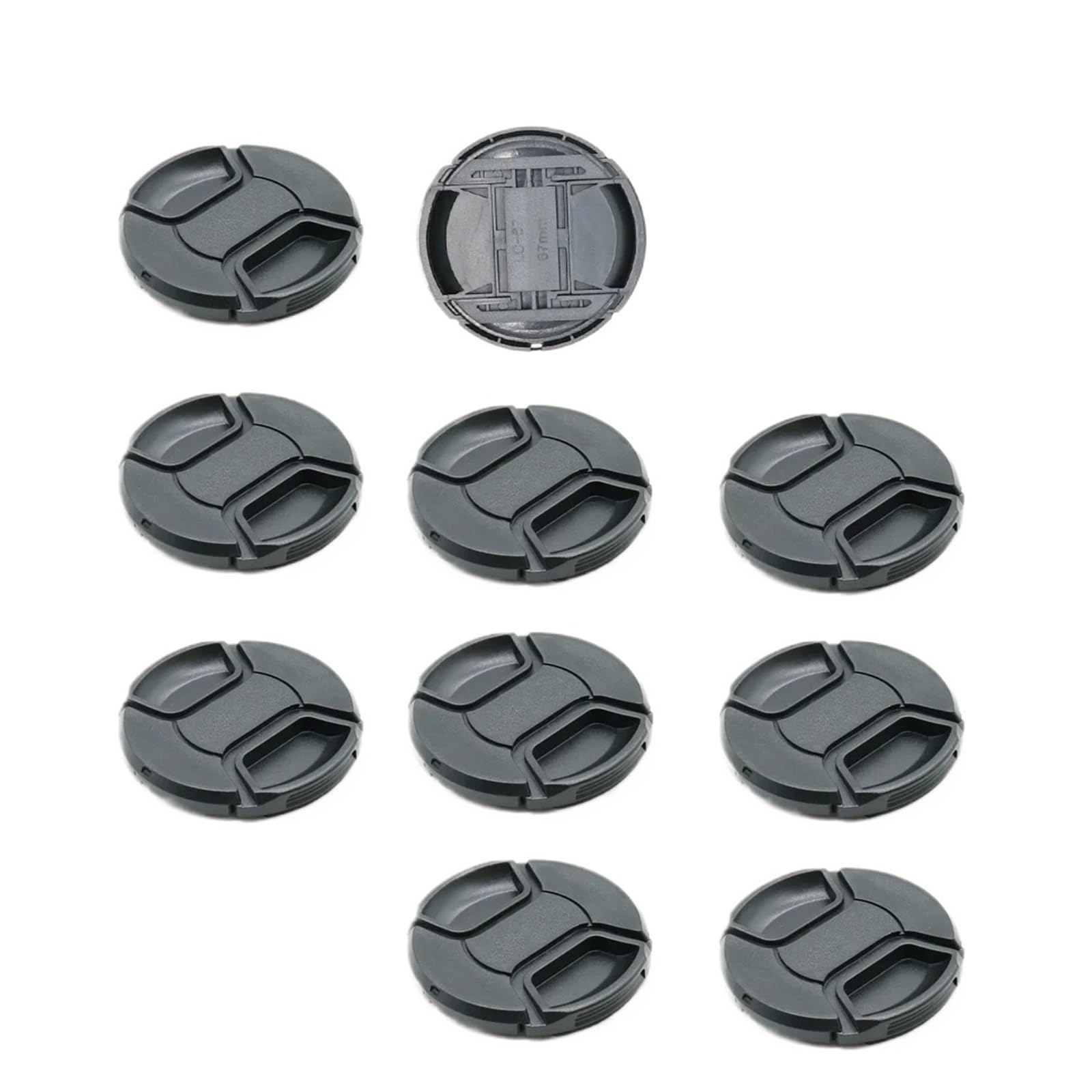 Capuchon d'objectif d'appareil Photo, Compatible avec 52MM 58MM 67MM 77MM