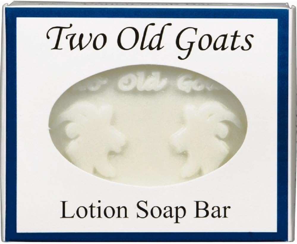Two Old Goats Lotion Bar Soap, Essential Oils, 0.2 Pounds