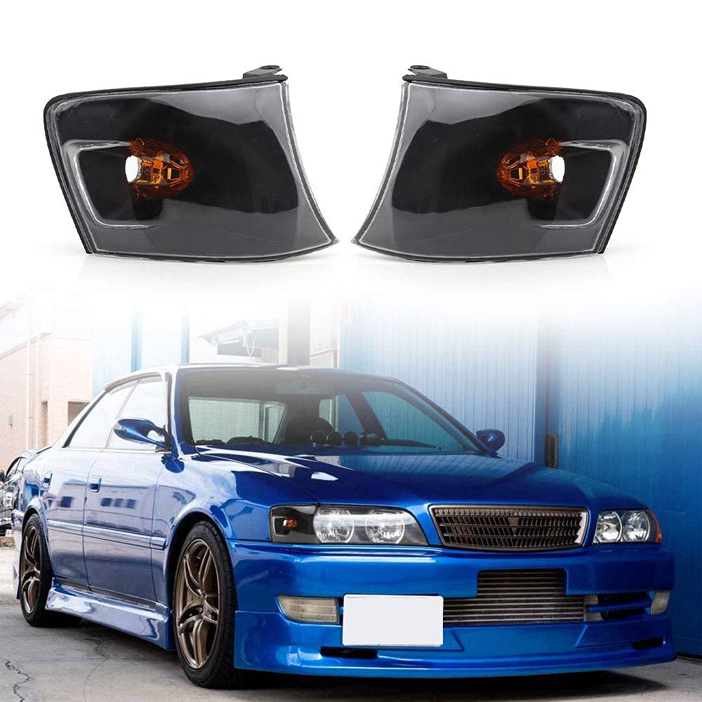 MZORANGE Corner Light Lamp Turn Signal Lights Fit For Toyota CHASER GX100 JZX100 LX100 1996-2001 (Le