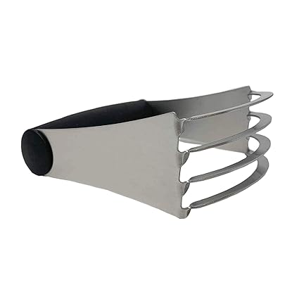 HUJI Stainless Steel Professional Baking Dough 4 Blades Blender Cutter Mixer (1, Stainless Steel Dough Blender)