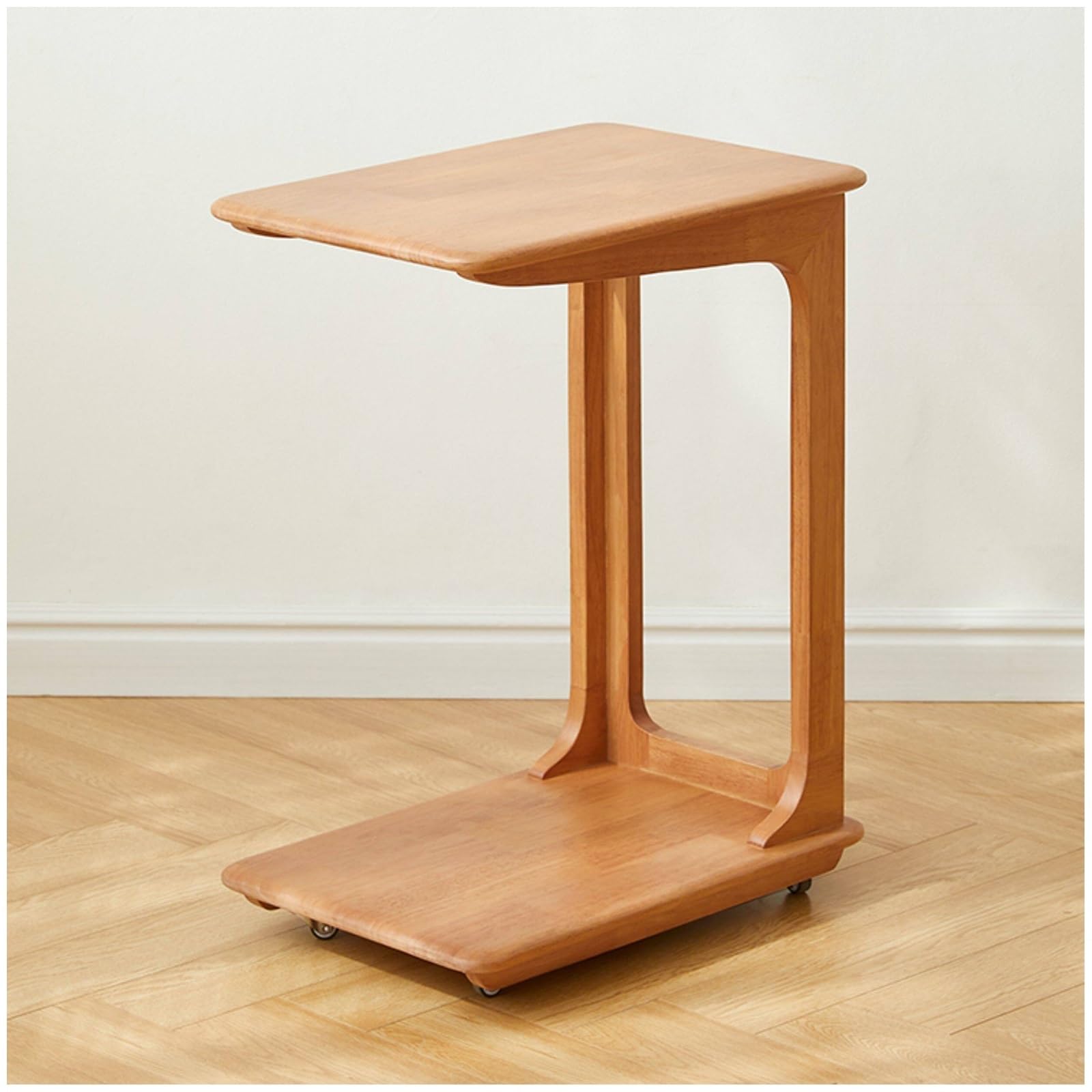 Table de chevet en bois compacte pour petit espace et chambre