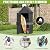 Upgraded Outdoor Resin Storage Shed with Removable Shelves, Lock Ring & Reinforced Floor - All-Weather Garden, Patio Cabinet (Black)