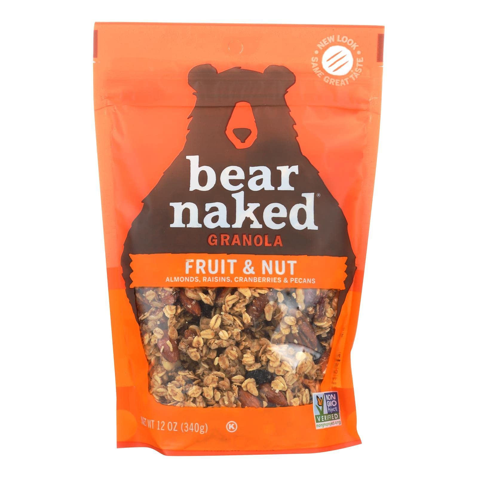 Bear Naked100% Natural Granola Fruit and Nutty Goodie BagGranola 12 oz (Pack of 6)