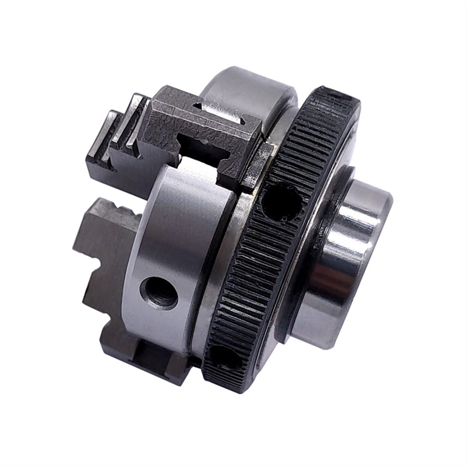 Uchwyt tokarski, K01-50 Tokarka Mini Chuck 3 JAWS Woodworking ręka uchwyt z gwintem montażowym śrubą Rod samokrezentacji Tool 50mm