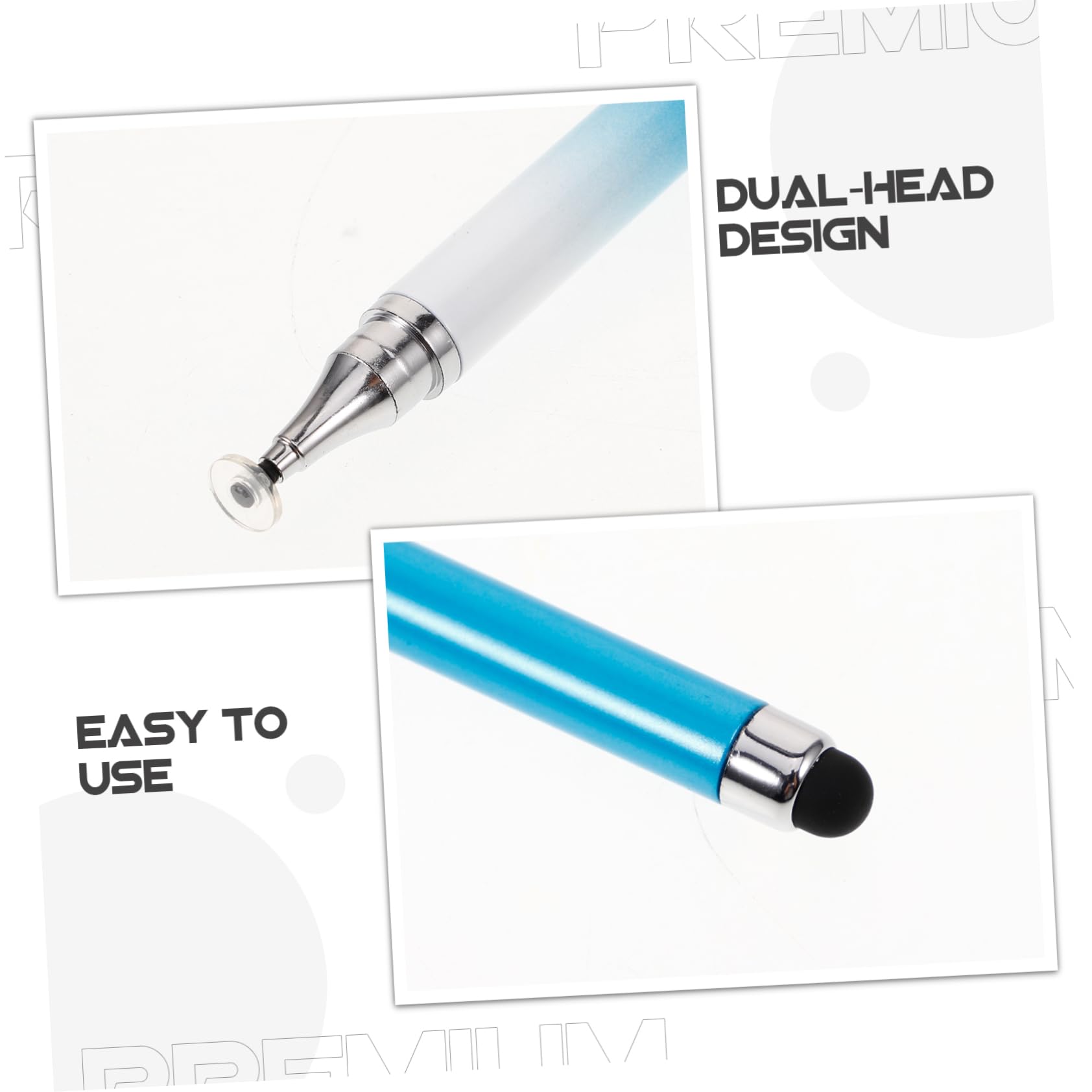jojofuny 50stücke Teiliges Touchscreen Stylus Pen Mit Dual- Für Smartphones Und Tablets Farben Präzises Schreiben Und Zeichnen Leicht Und Praktisch
