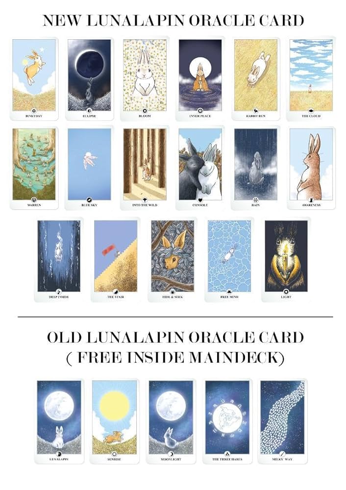 正規品！ Lunalapin タロットカード (オラクルカード同梱) Amazon.co.jp: 正規品 Lunalapin タロットカード (オラクル