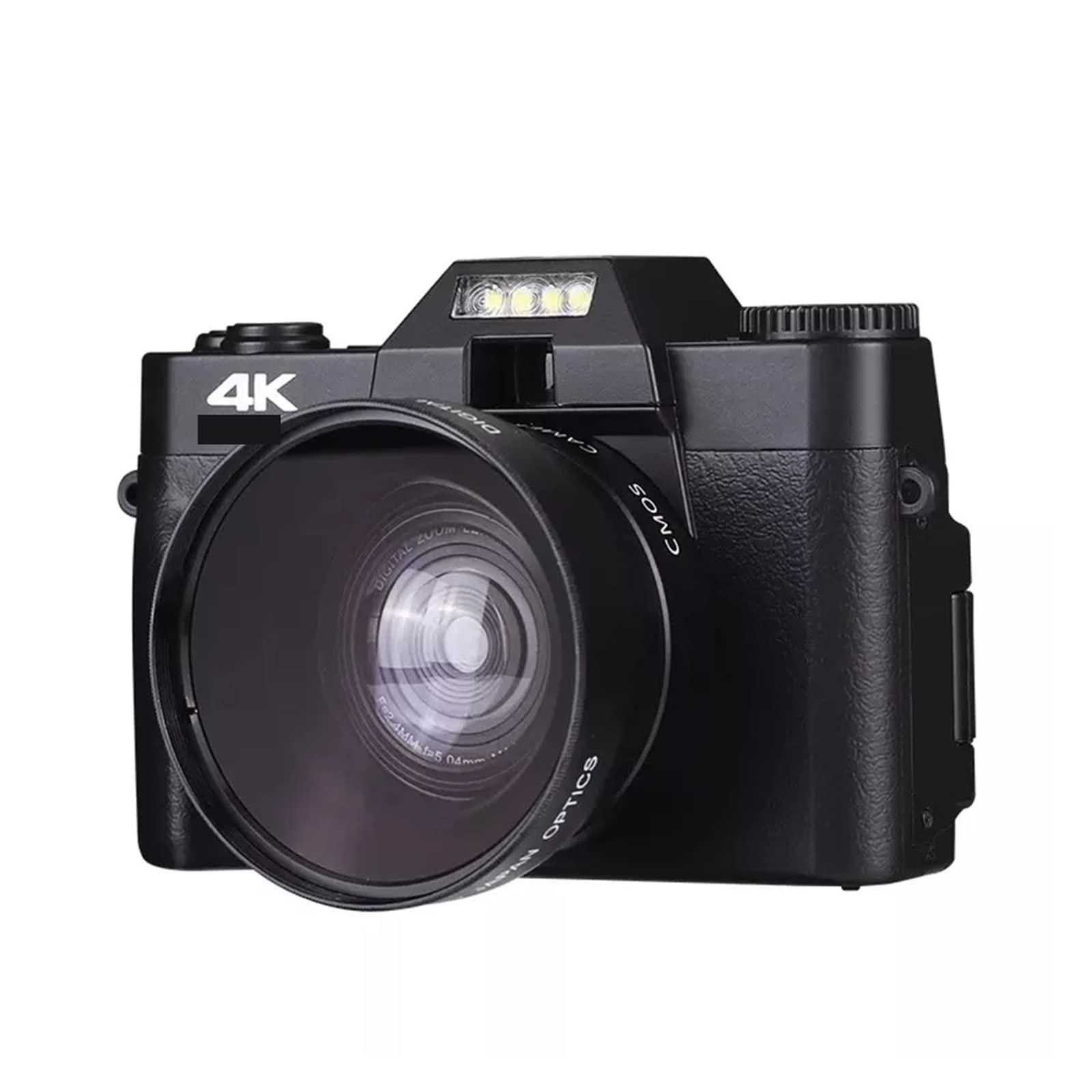 Web cam vintage au design rétro 48MP avec grand écran inclinable de 3"