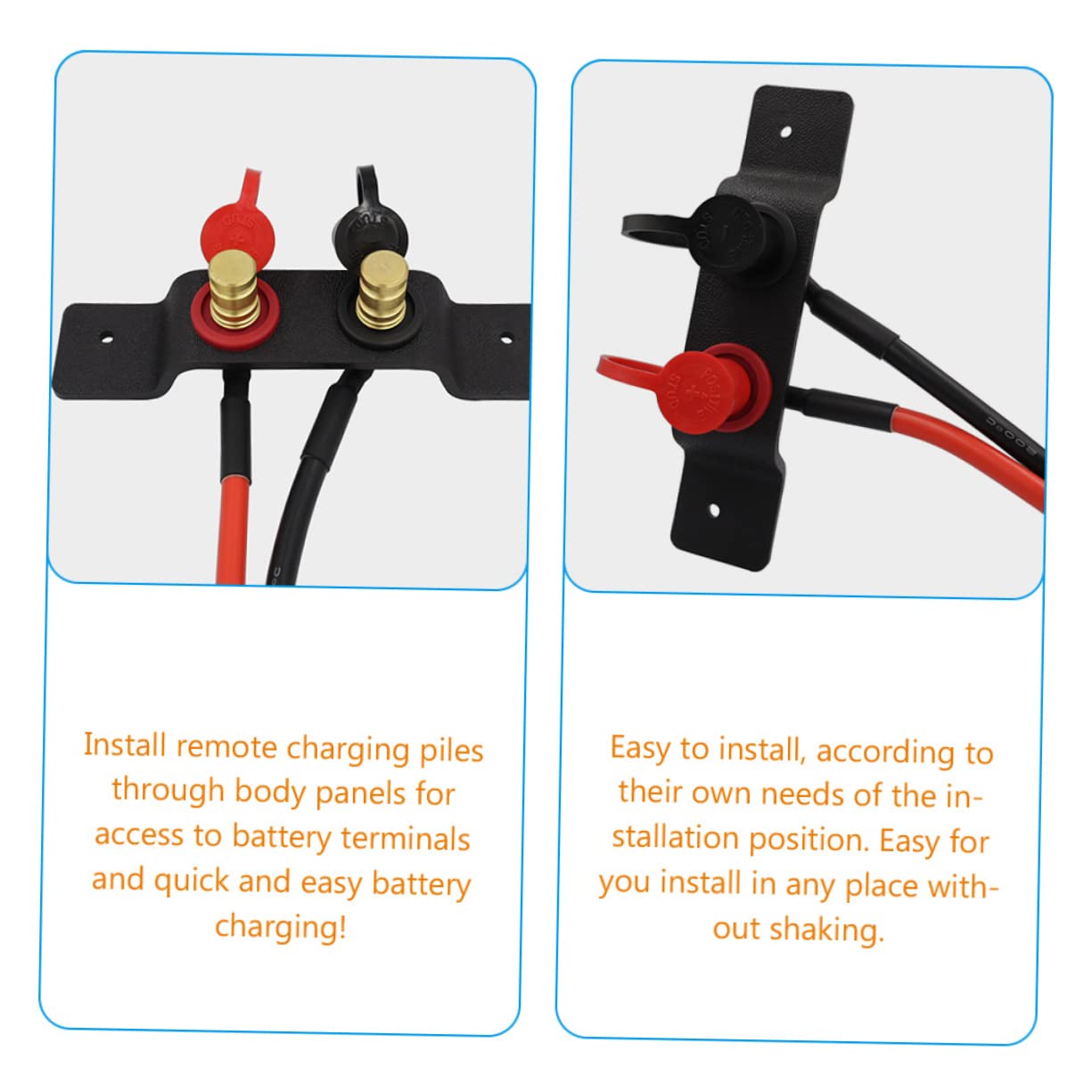 Alipis Borne De Démarrage Batterie Véhicule X3 Câble Haute Tension 0,7 Cm Kit Relocalisation Pour 2-4 Places Utilitaire Tout-usage Été Hiver Charge Rapide