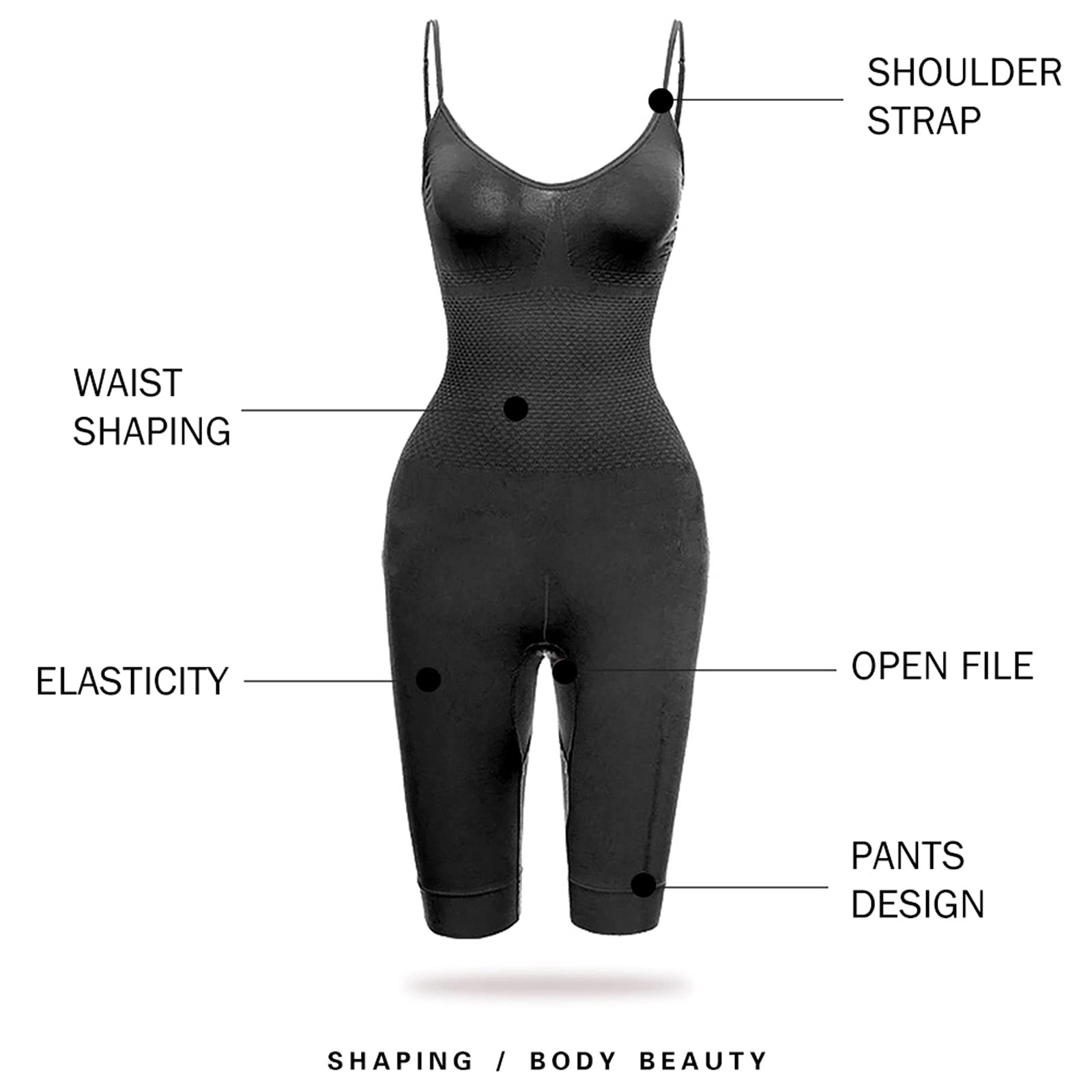 Butt Lifter Hose für Damen Frauen Shapewear-Sculpting-Bodysuits Buttifter