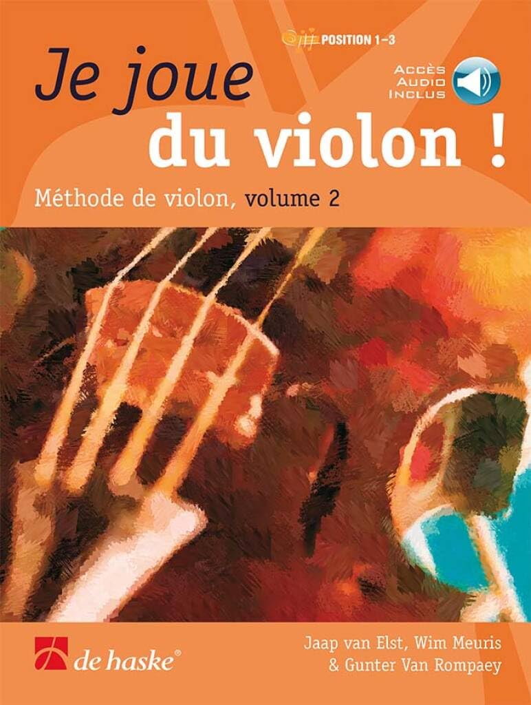Je joue du violon Vol. 2 + Vol. 3 (DHP 1074267-404, DHP 1104949-404, 9789043162593, 9789043168564) + Cahier de musique Soundman + 2 crayons (Ensemble de départ)