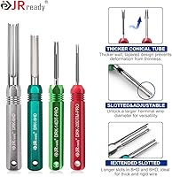Vista 4 de JRready ST5257-PRO Kit de Herramientas de Conector Deutsch para Contactos Sólidos/Estampados 4#8#16#12#20# 6-22 AWG, con Herramienta de Extracción