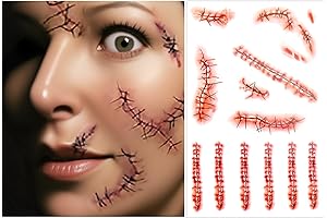 Halloween Body Stickers: Realistic Bloody Wounds for Spooky Masquerades and Prank Makeup