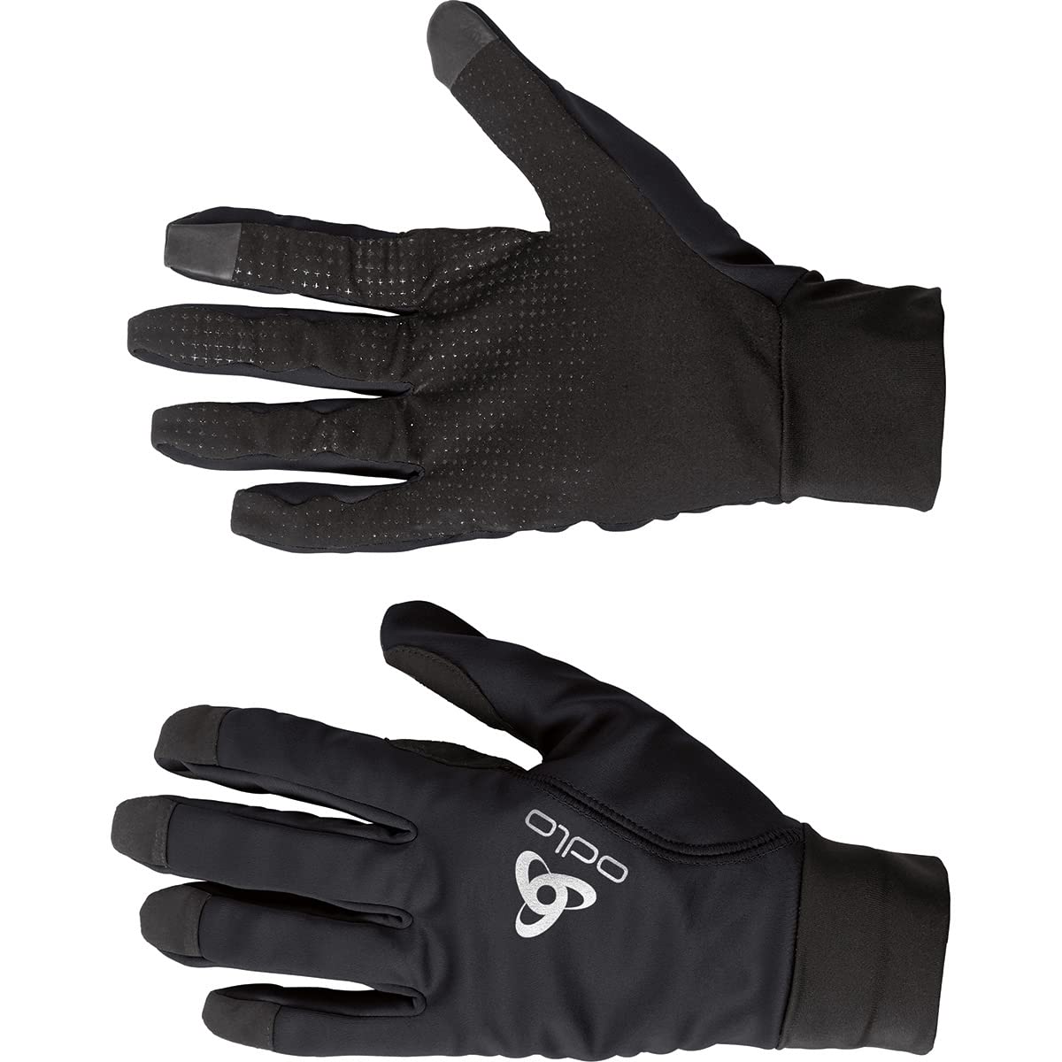 Odlo ZEROWEIGHT WARM Unisex Gloves, black, XS