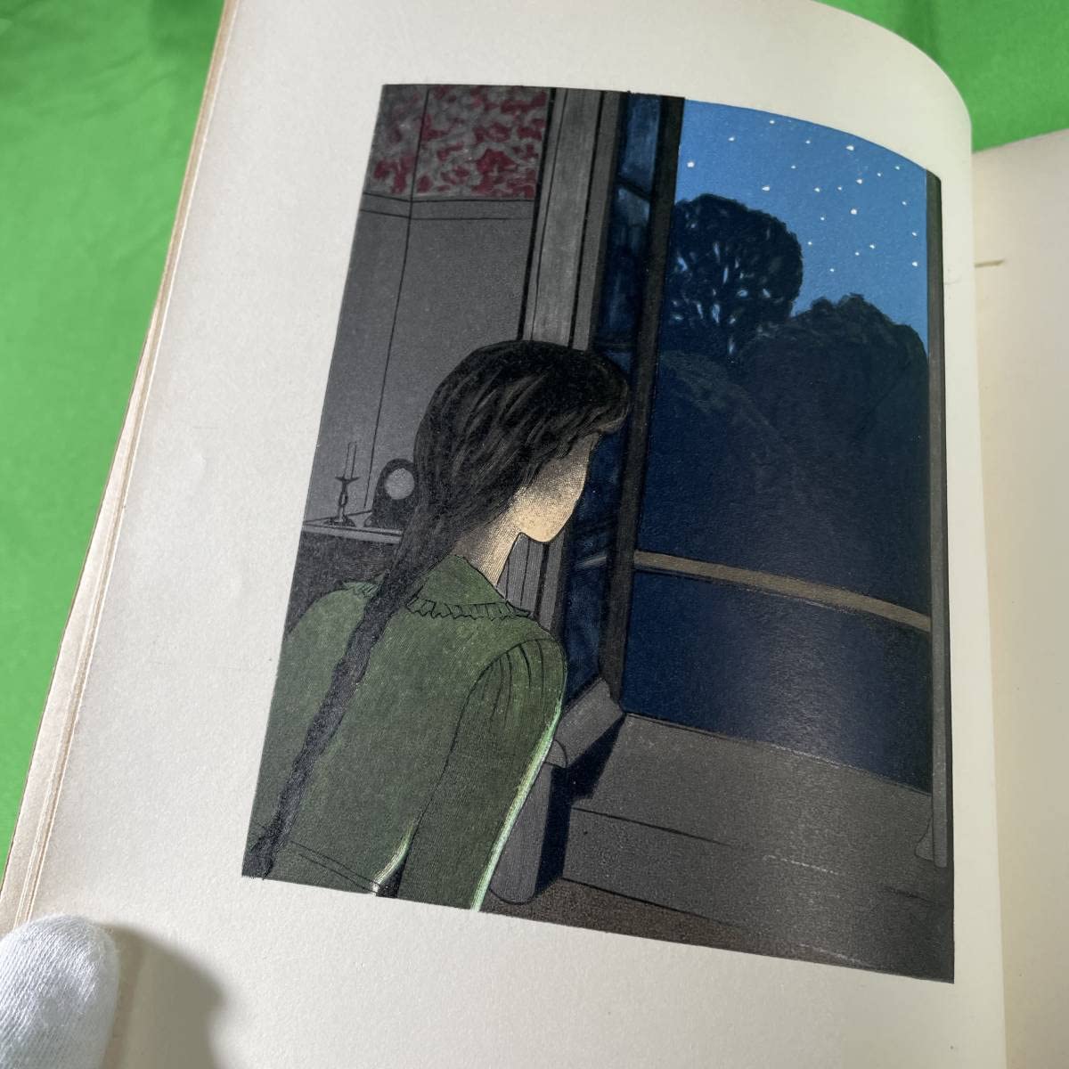 マルティ挿絵「LA NUIT DE LA SAINT-JEAN」聖ヨハネ祭の夜 A.E.Marty