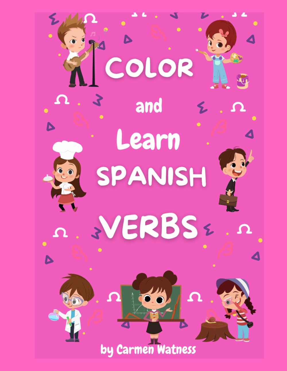 Color and Learn Spanish Verbs