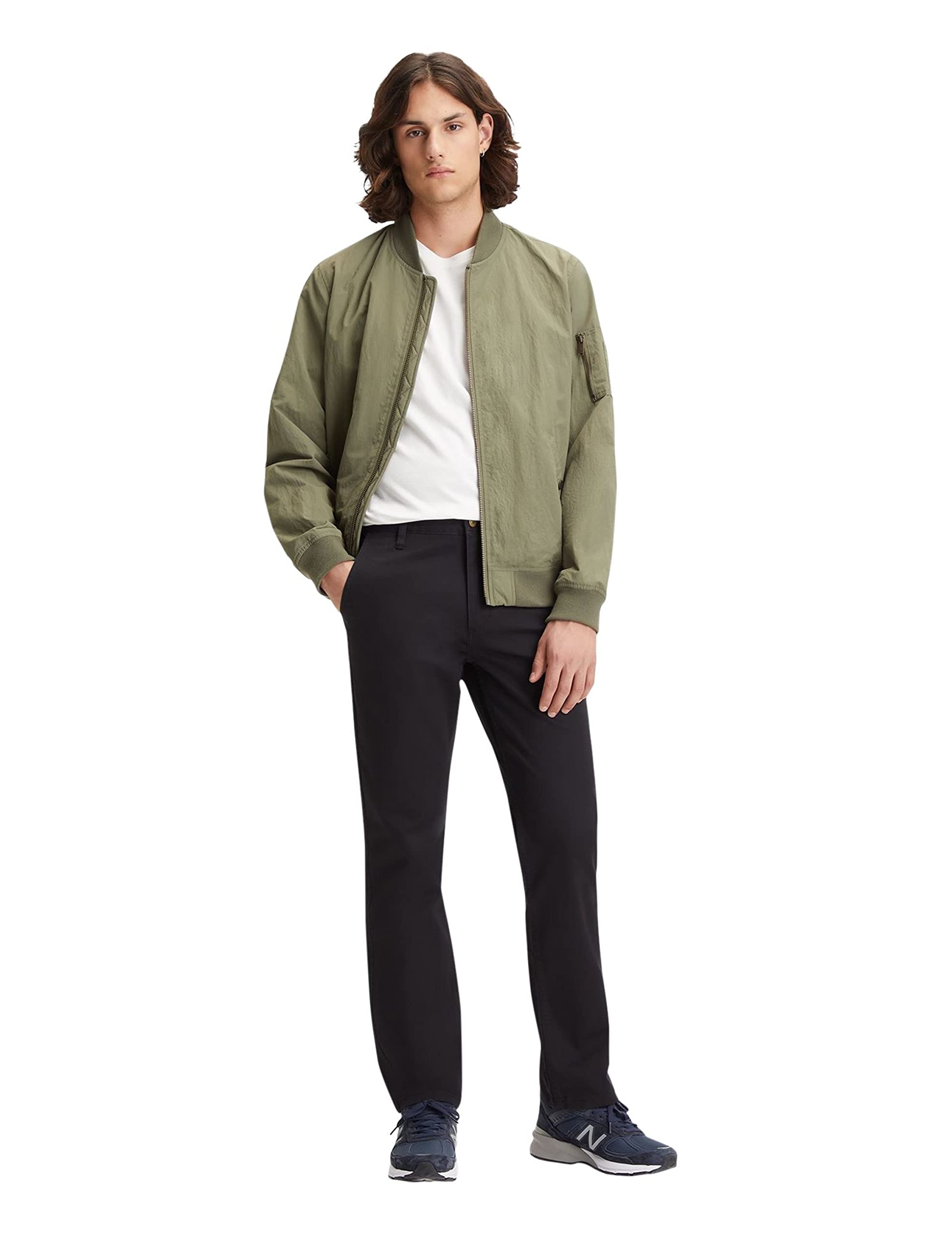 Dockers Alpha Original Khaki Skinny - Stretch Twill, Pantaloni Uomo, Blu (C00088 Pembroke 0142)