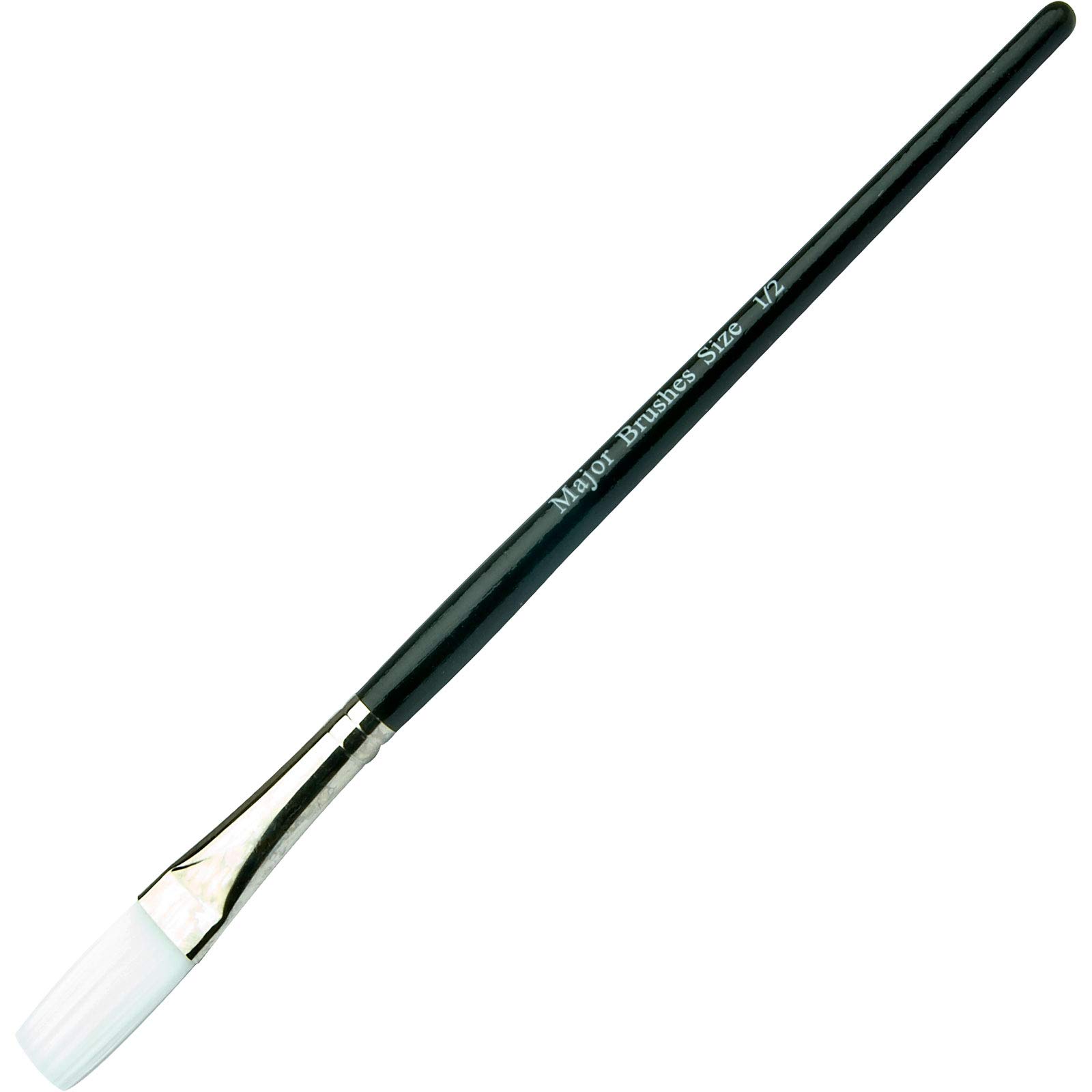 Major Brushes Sable Substitute Flat Brush 1/2" (13mm)